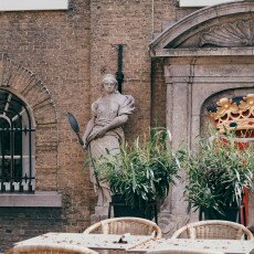 Gouda Museum courtyard