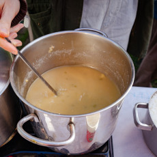 Sweet soup at IN DE KOST event at De Poorthuisjes