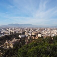 View from the Gibralfaro Castle