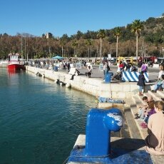 Málaga in February 12