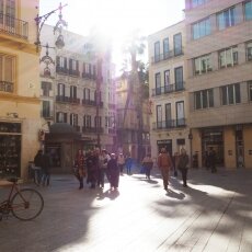 Málaga in February 14