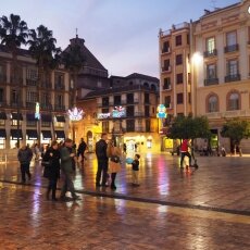 Málaga in February 15