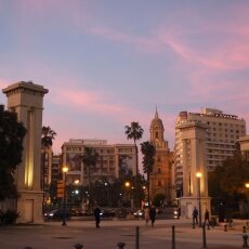 Málaga in February 25