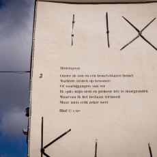 Middelburg Zeeland poetry walls