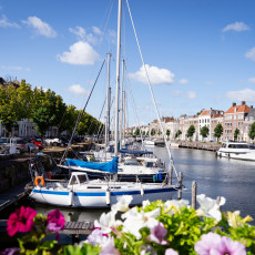 Middelburg Zeeland the marina