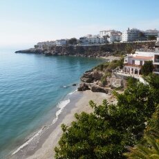Nerja in February 14