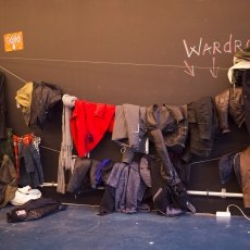 The wardrobe
