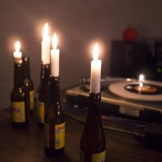 A romantic brew-pub atmosphere