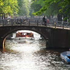 Canal cruising in the summer