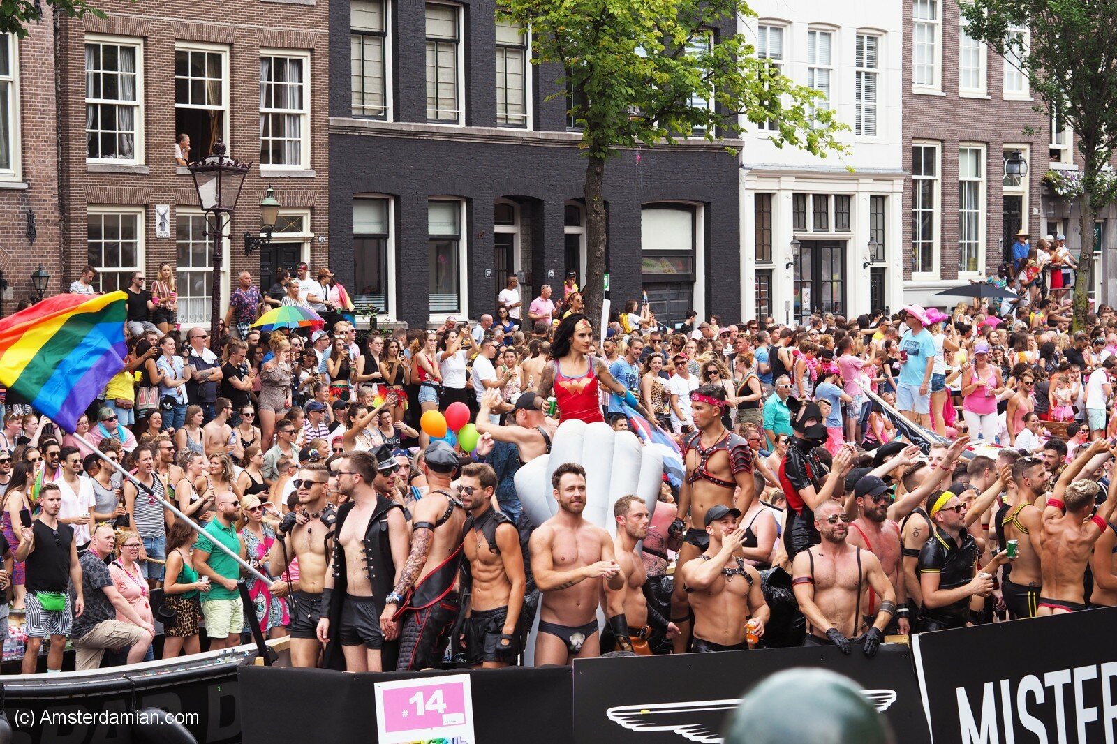 Pride 2018 Amsterdam The Canal Parade Amsterdamian