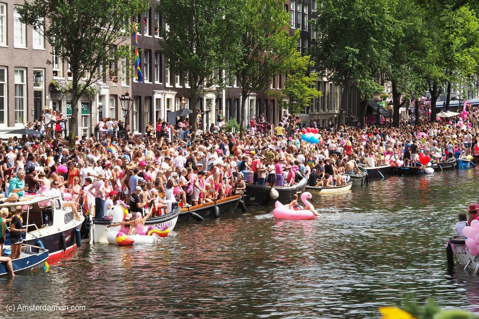 Pride 2018 Amsterdam The Canal Parade Amsterdamian