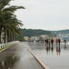 Rainy day in Nice 01