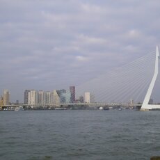 Erasmus Bridge from the other side