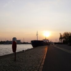 Sunset on Westerkade