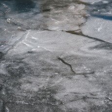 Skating on natural ice in Hoorn 10