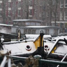 Snowing in Amsterdam 03