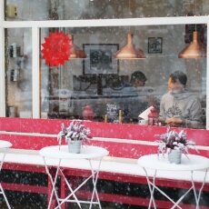 Snowing in Amsterdam 09