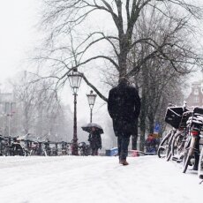 Snowing in Amsterdam 11