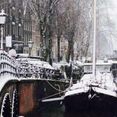 Snowing in Amsterdam 12