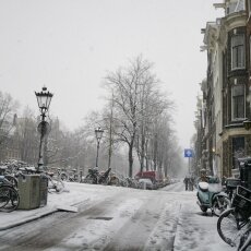 Snowing in Amsterdam 16