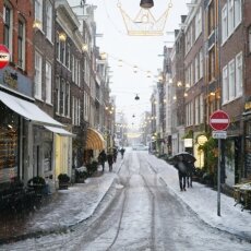 Snowing in Amsterdam 17