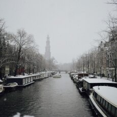 Snowing in Amsterdam 21
