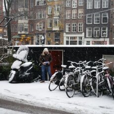 Snowing in Amsterdam 19