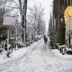 Snowing in Amsterdam 20