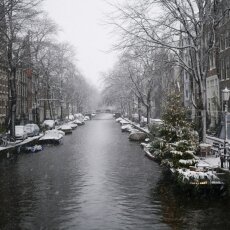 Snowing in Amsterdam 22