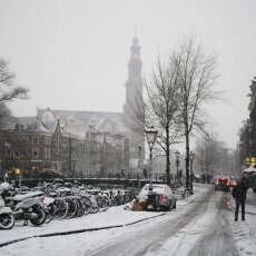 Snowing in Amsterdam 23