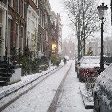 Snowing in Amsterdam 25