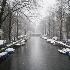 Snowing in Amsterdam 28