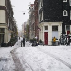 Snowing in Amsterdam 29