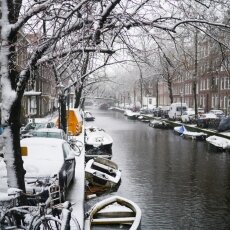 Snowing in Amsterdam 32