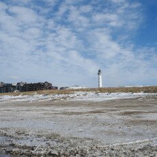 Snow on the beach 01