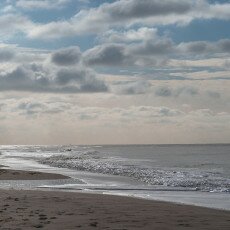 Snow on the beach 10