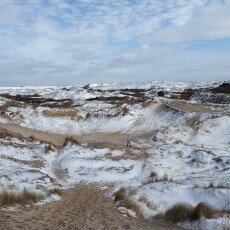 Snow on the beach 20