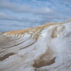 Snow on the beach 22