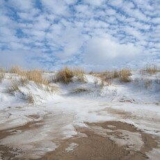 Snow on the beach 25