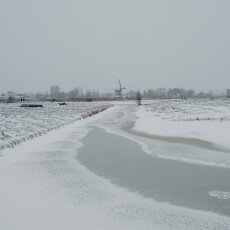Snow and windmills 01