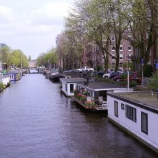 Canals in the spring