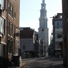 View of the Westerkerk tower