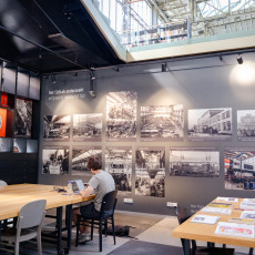 The TijdLab and its factory photographs in the LocHal
