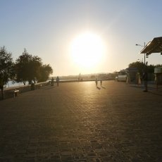 Beautiful afternoon light