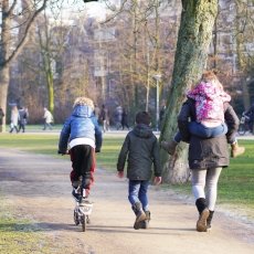 Frozen lakes Vondelpark 12
