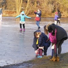 Frozen lakes Vondelpark 18