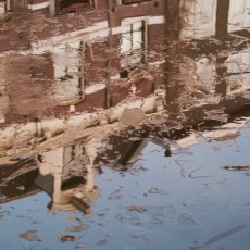 Reflections on the broken ice