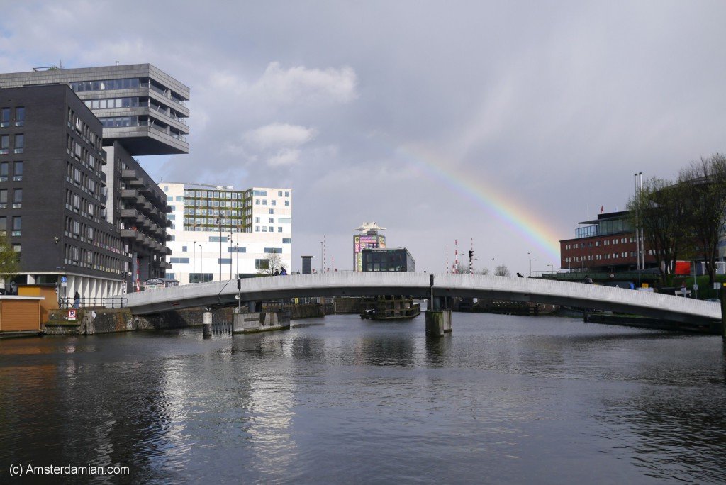 Rainbow over Westerdok