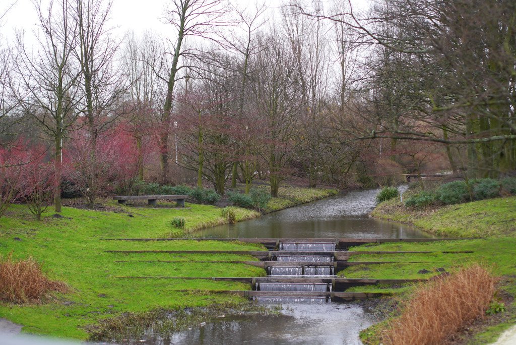 The waterfall