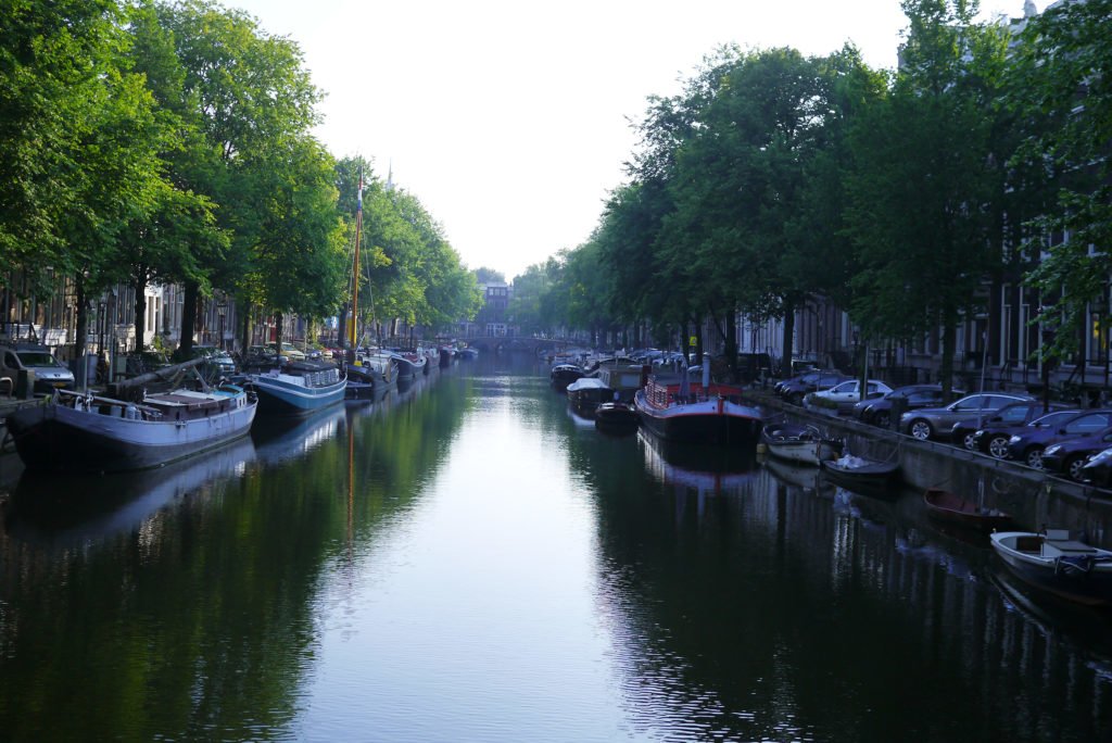 Canals early in the morning